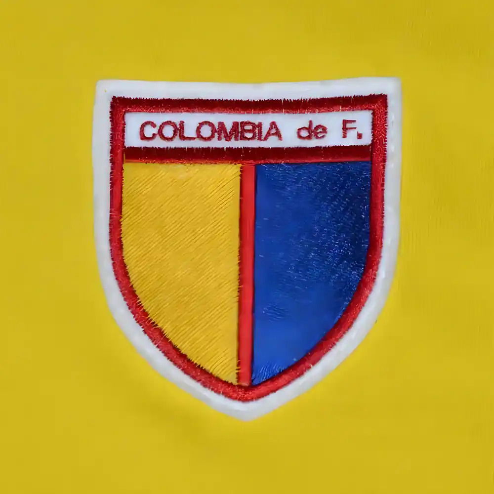 Colombia 1985 Retro Football Shirt