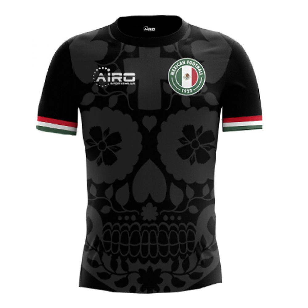 2025-2026 Mexico Third Concept Football Shirt (J.Aquino 20) - Kids