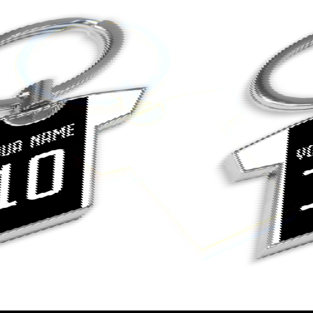 Personalised Juventus Key Ring
