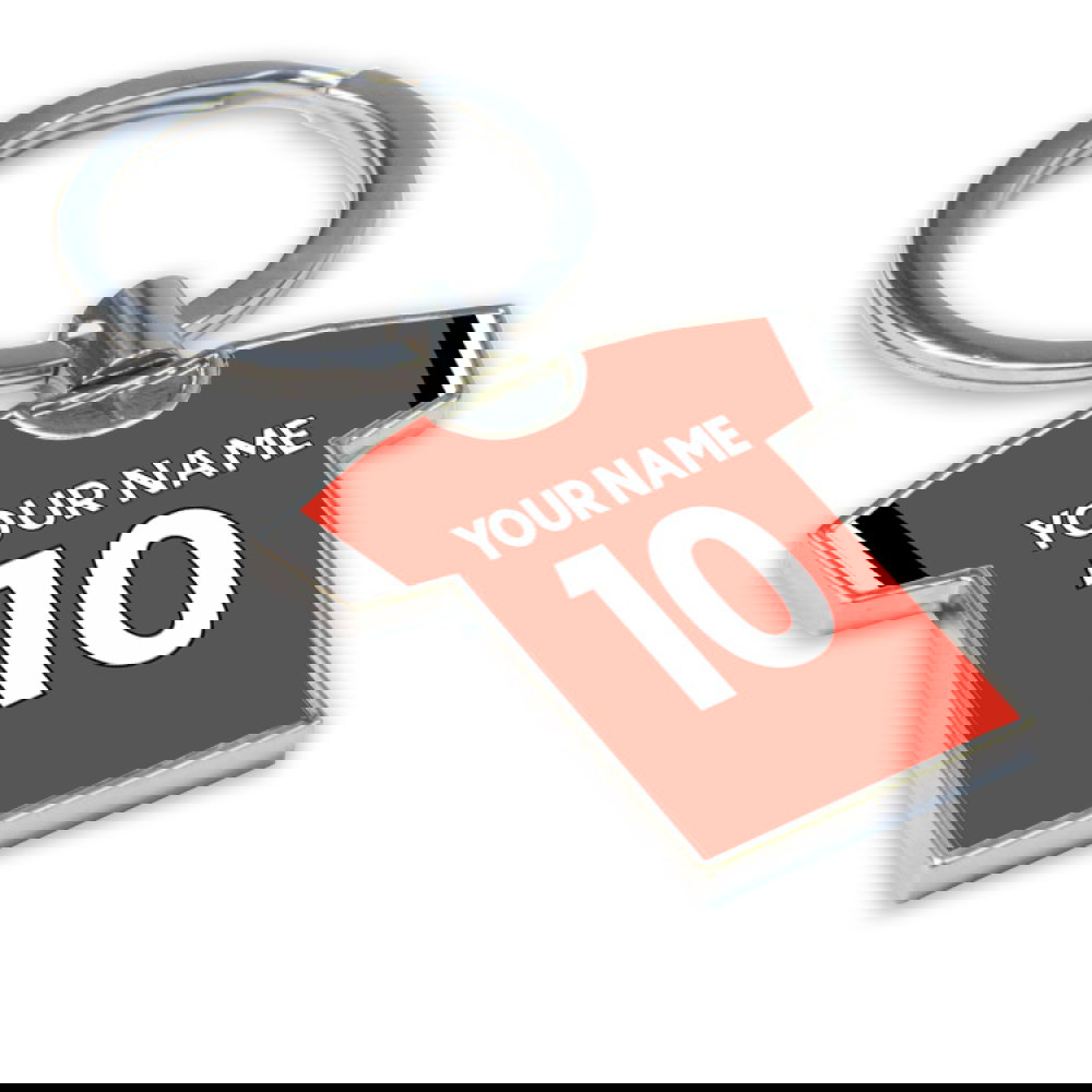 Personalised Man Utd Key Ring