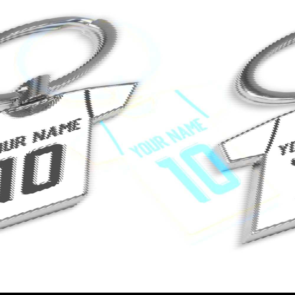 Personalised Real Madrid Key Ring