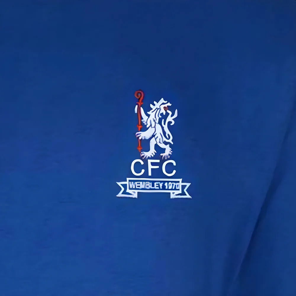 Score Draw Chelsea 1970 Wembley Long Sleeve Home Shirt
