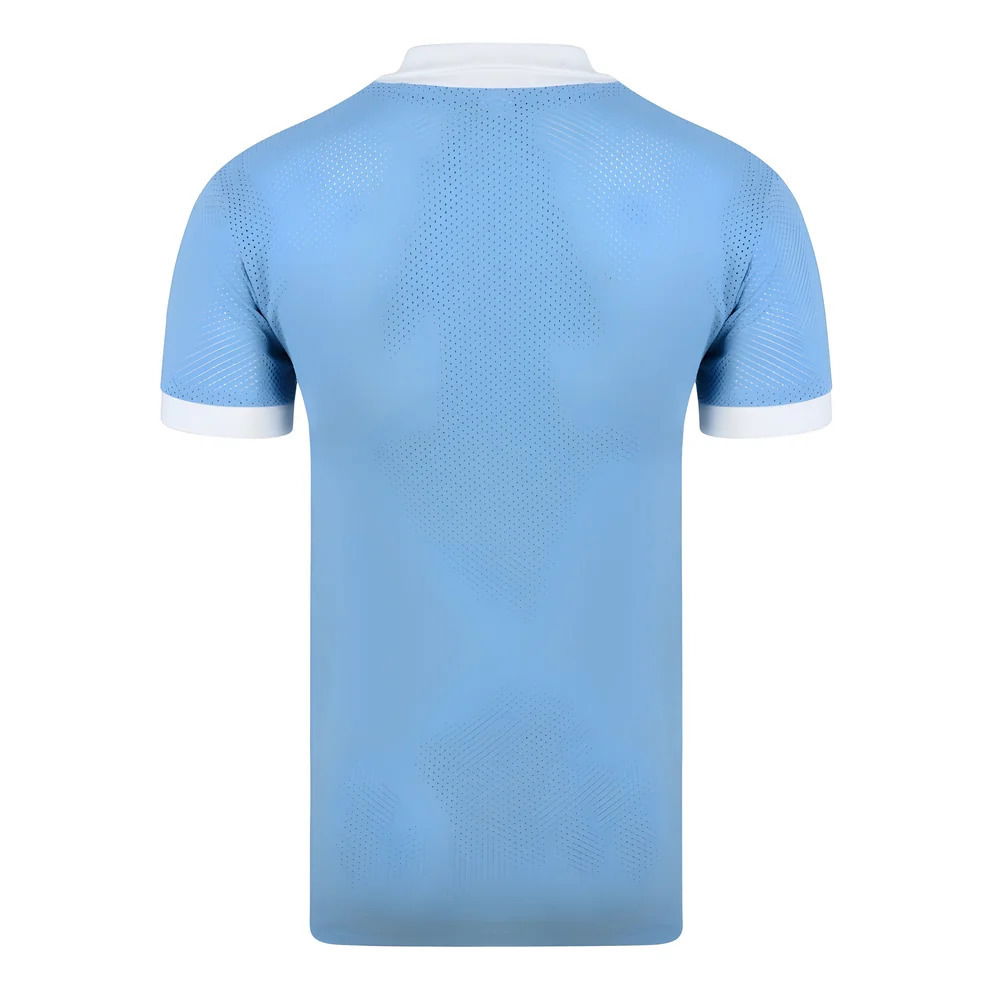 Score Draw Manchester City 1976 League Cup Final Airtex Home Shirt