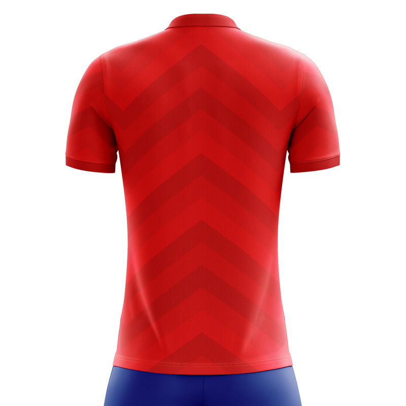 2025-2026 Costa Rica Home Concept Football Shirt - Little Boys
