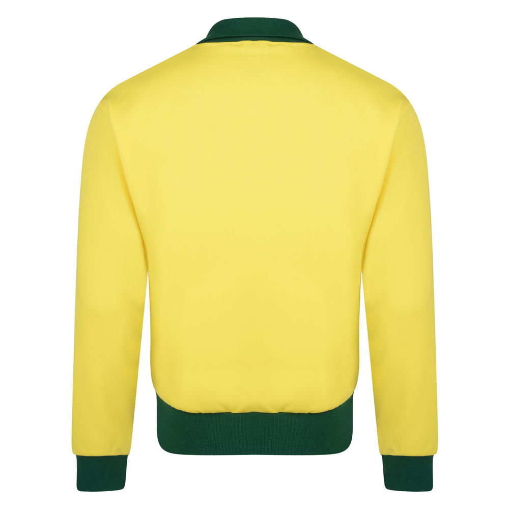 Score Draw Brazil 1986 World Cup Finals Track Jacket (Yellow)