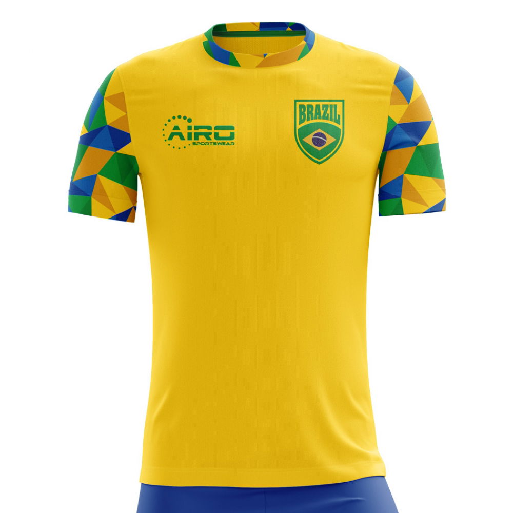 2024-2025 Brazil Home Concept Football Shirt (D Costa 7) - Kids