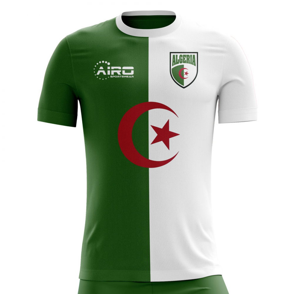 2025-2026 Algeria Home Concept Football Shirt (Brahimi 11) - Kids