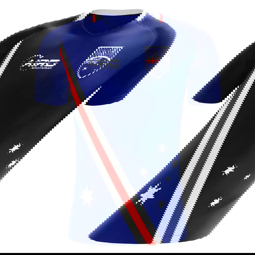 2025-2026 Australia Flag Away Concept Football Shirt (Your Name)