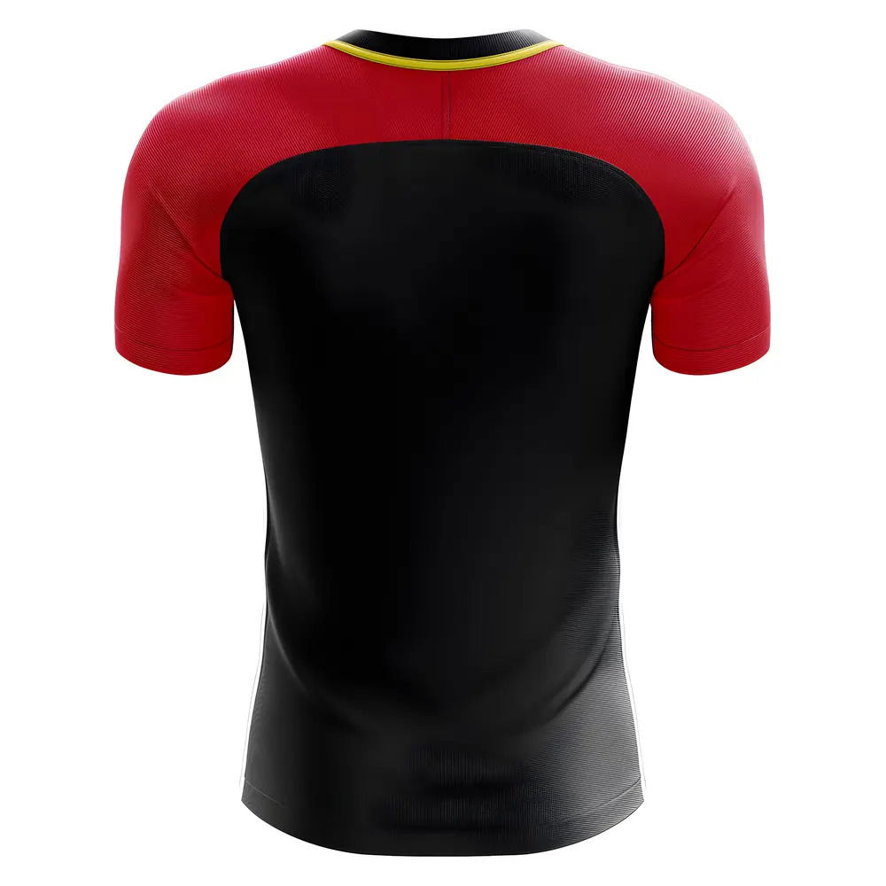 2025-2026 Angola Home Concept Football Shirt - Kids (Long Sleeve)