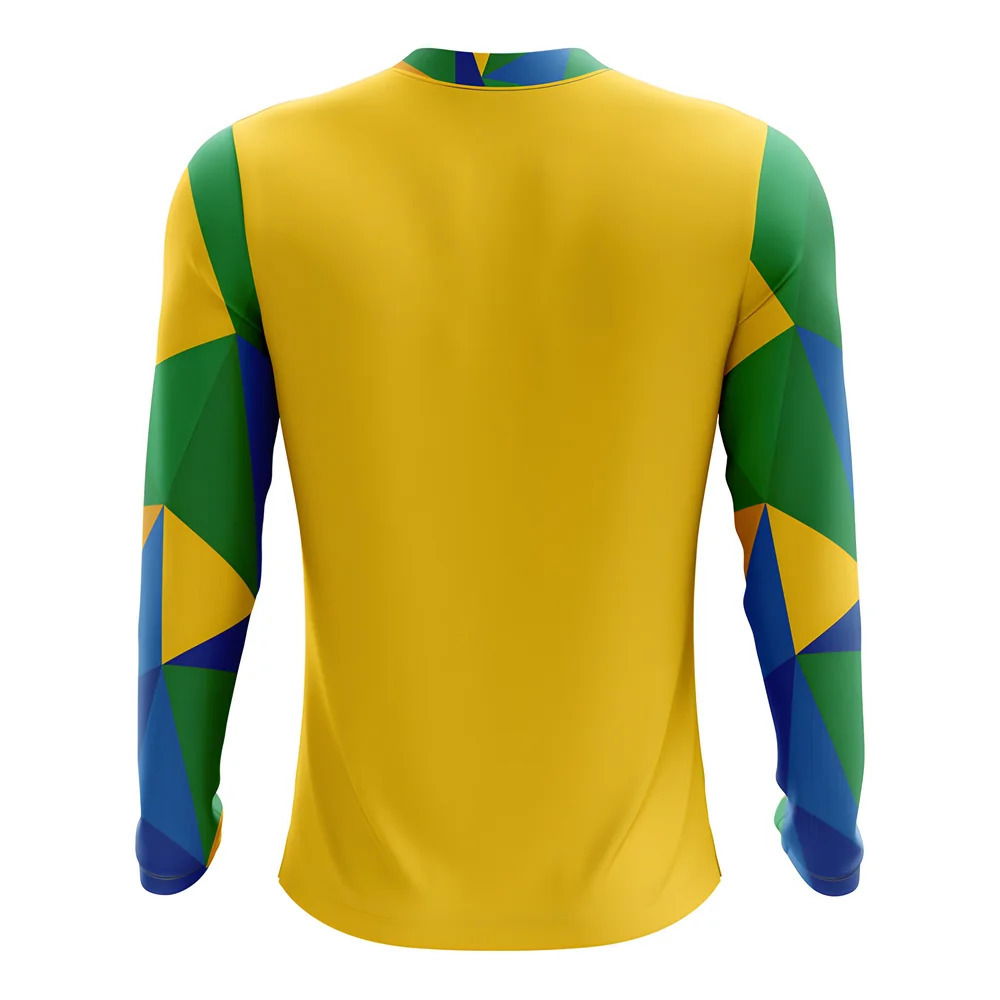 2025-2026 Brazil Long Sleeve Home Concept Football Shirt