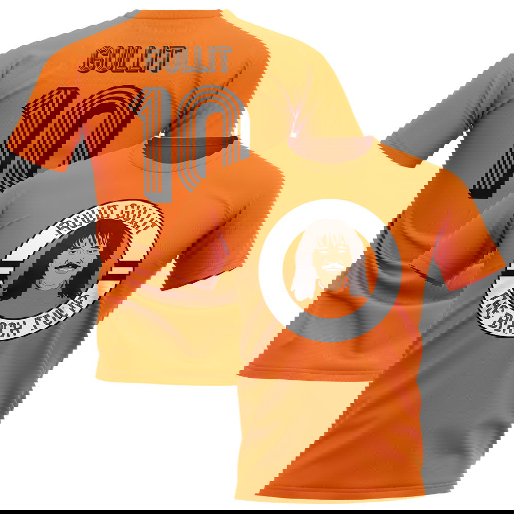 Ruud Gullit Holland Illustration T-Shirt (Orange)