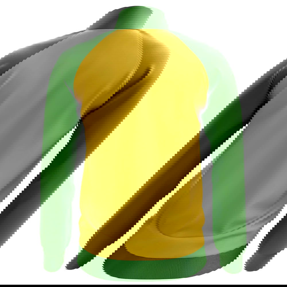 Brazil Concept Football Track Jacket (Yellow)