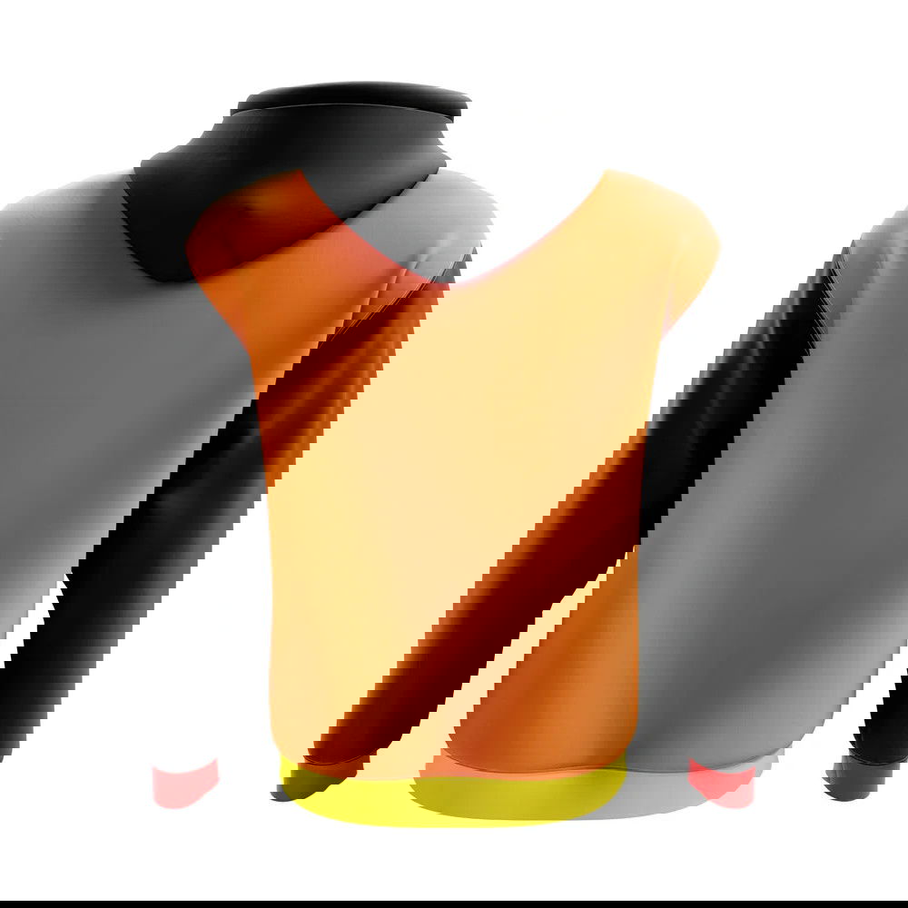 Bhutan Concept Country Football Hoody (Orange)