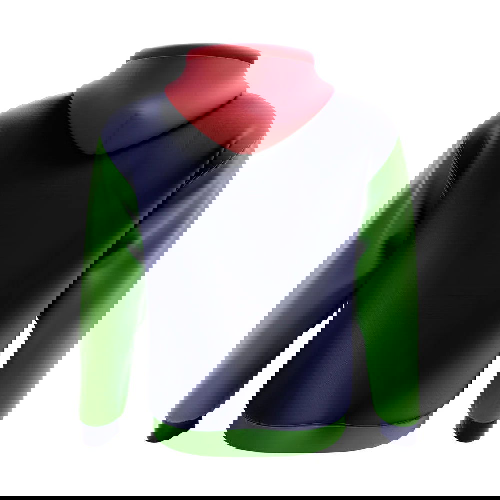 Central African Republic Concept Country Football Hoody (Navy)