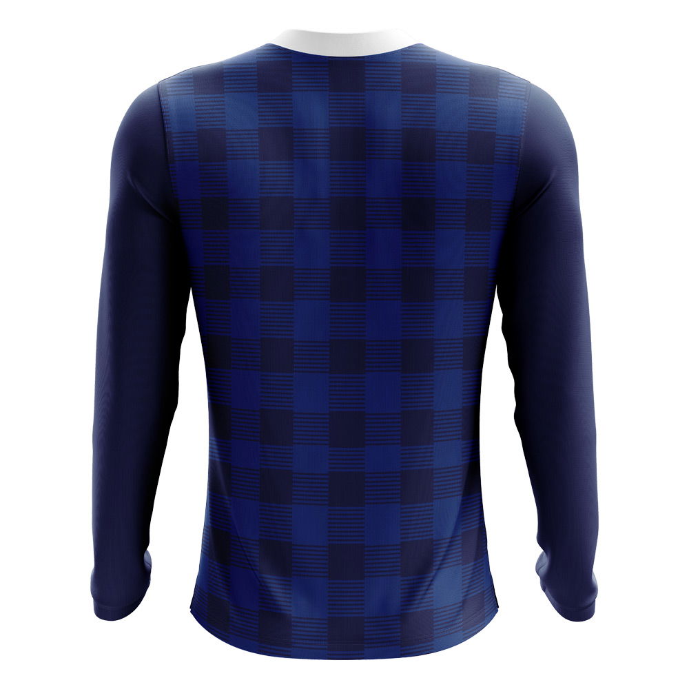 2025-2026 Scotland Long Sleeve Tartan Concept Football Shirt