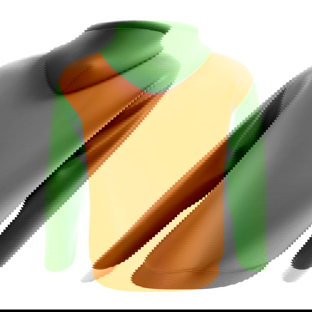 India Concept Country Football Hoody (Orange)