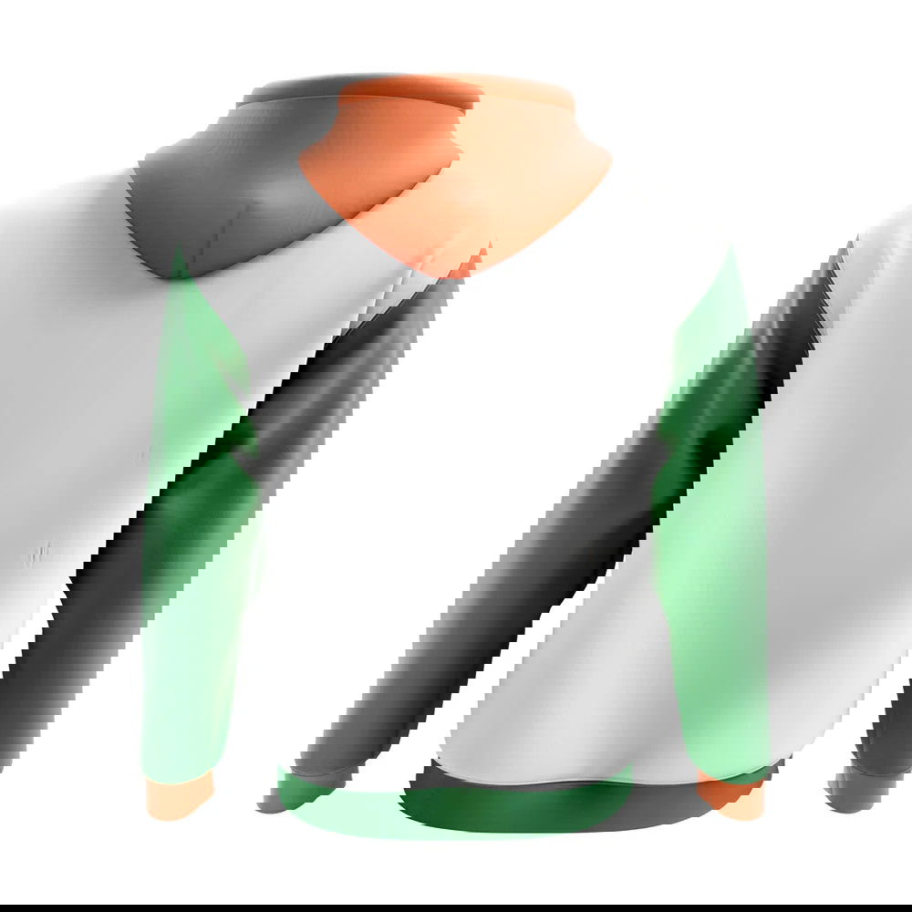 Ireland Concept Country Football Hoody (White)