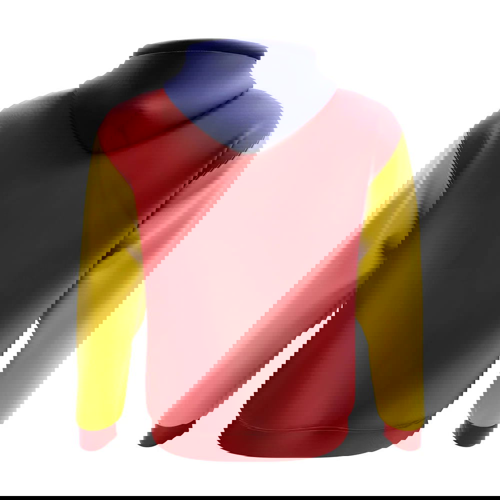 Romania Concept Country Football Hoody (Red)