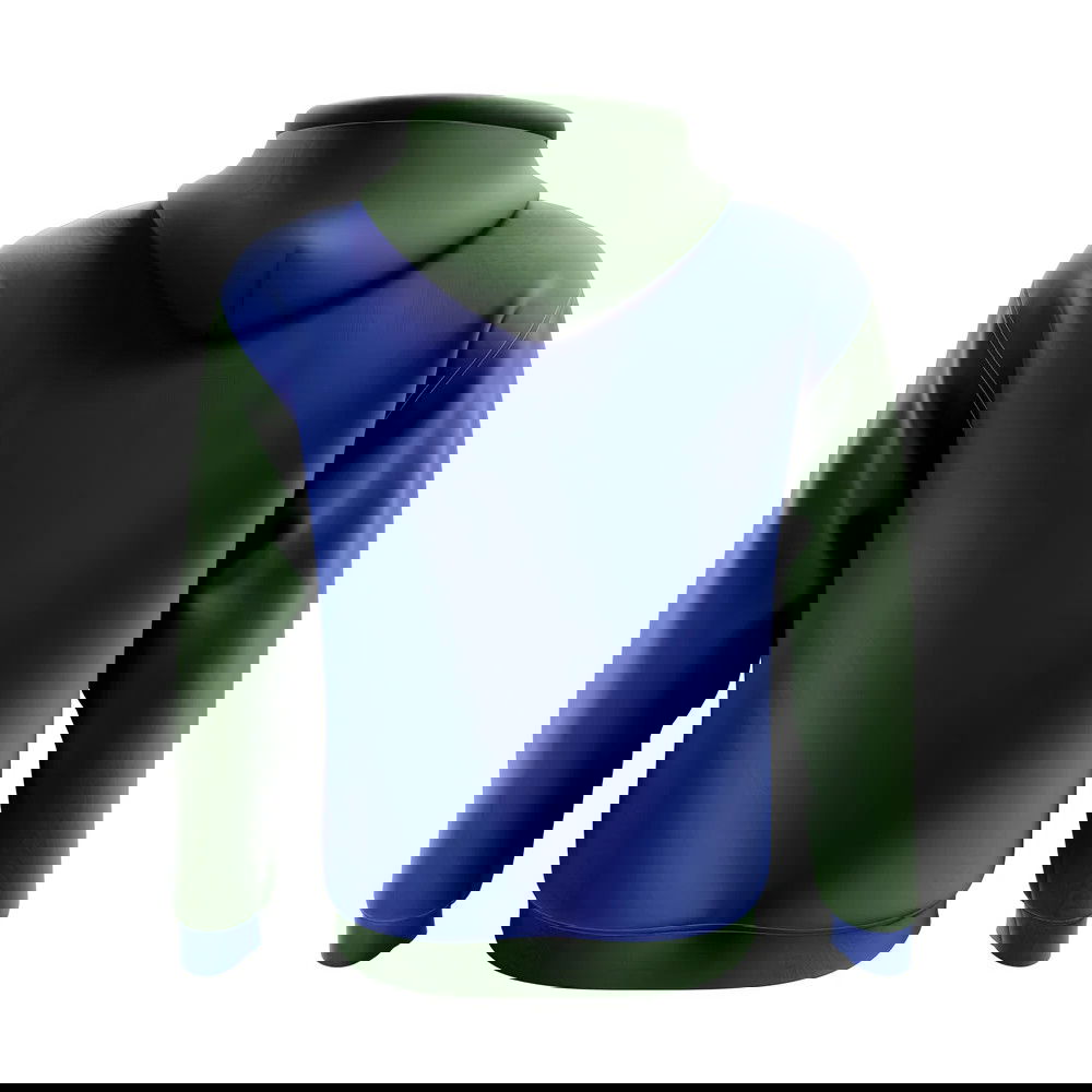 Solomon Islands Concept Country Football Hoody (Blue)