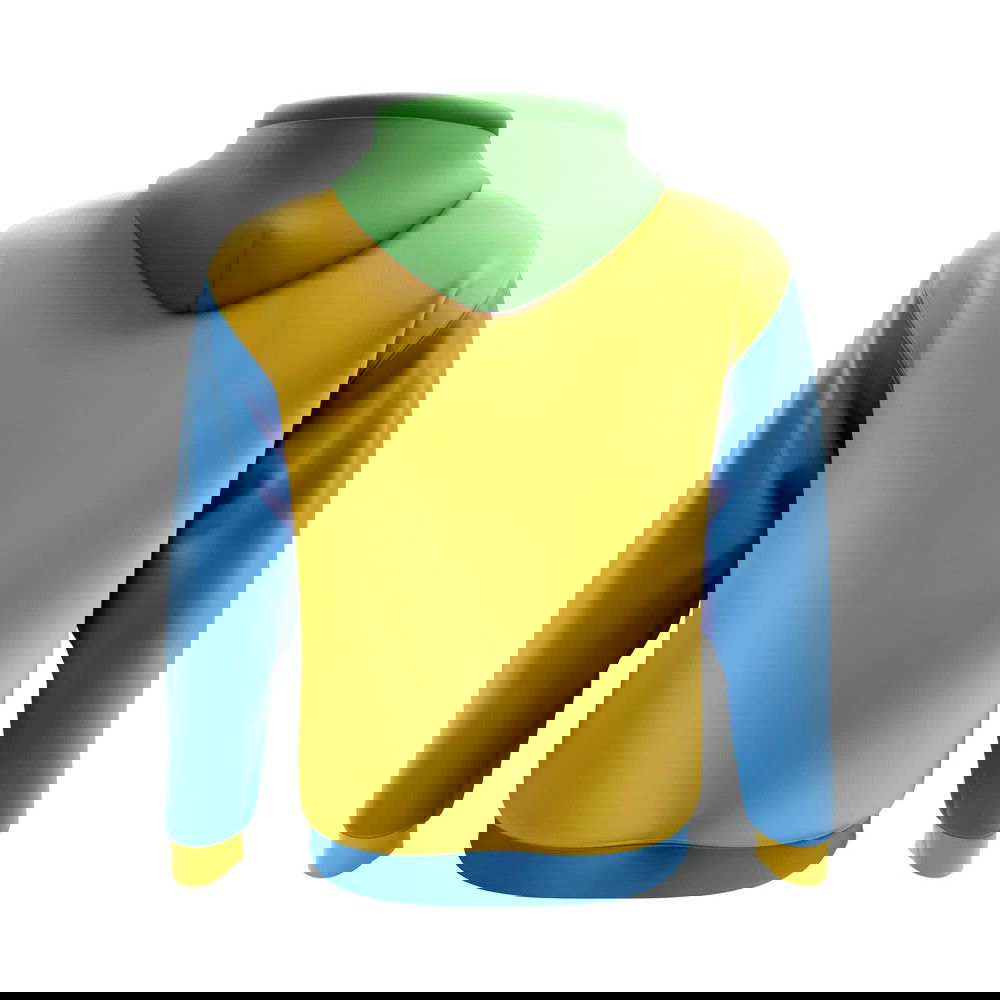 Tanzania Concept Country Football Hoody (Yellow)