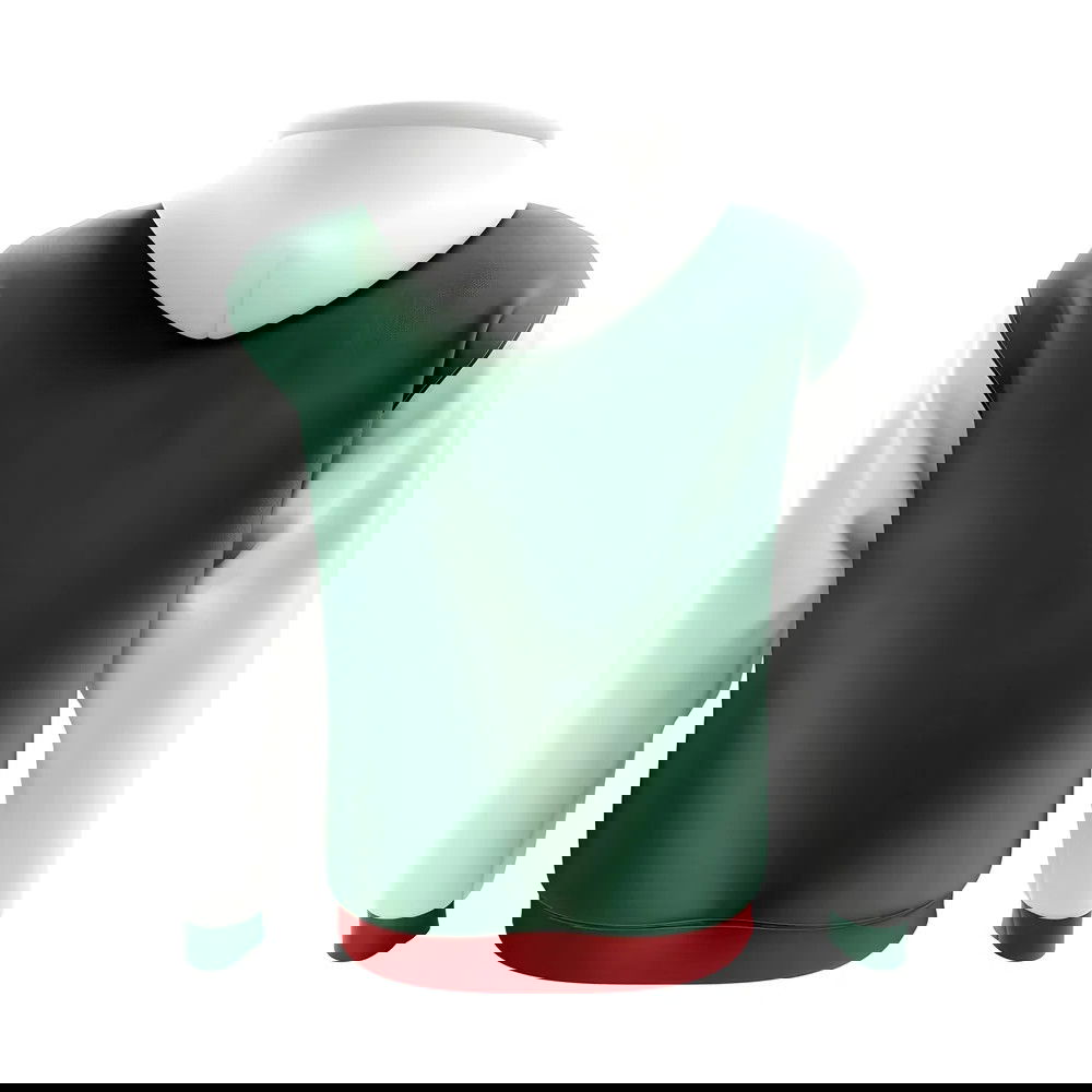 Turkmenistan Concept Country Football Hoody (Green)