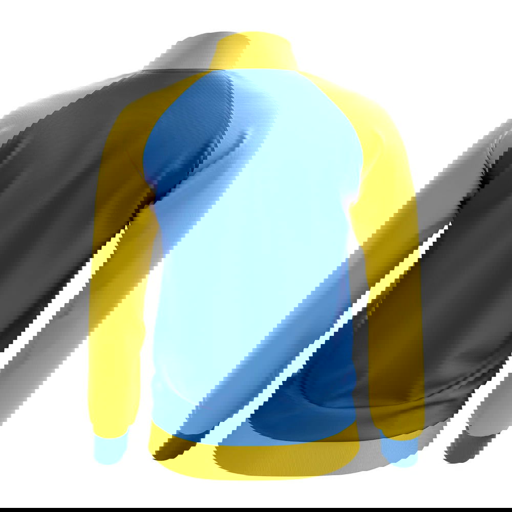 Rwanda Concept Football Track Jacket (Blue) - Kids