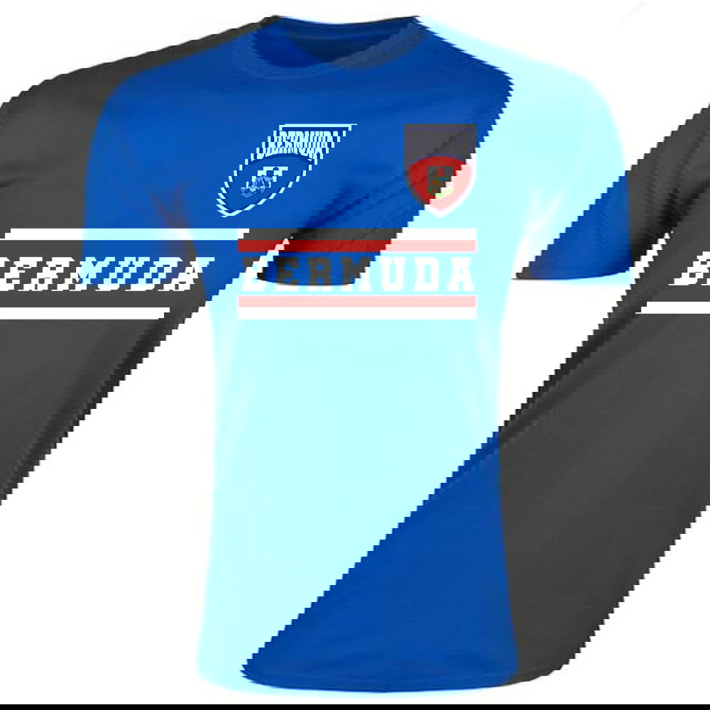 Bermuda Core Football Country T-Shirt (Blue)