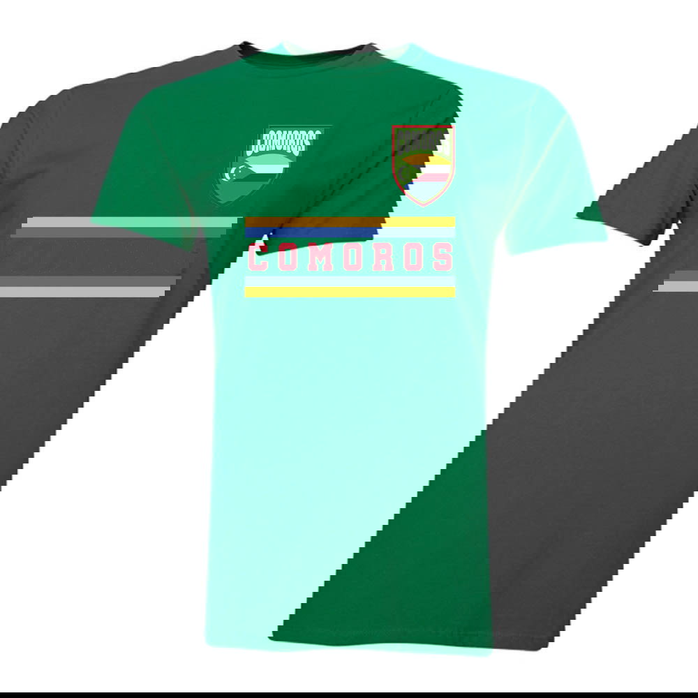 Comoros Core Football Country T-Shirt (Green)