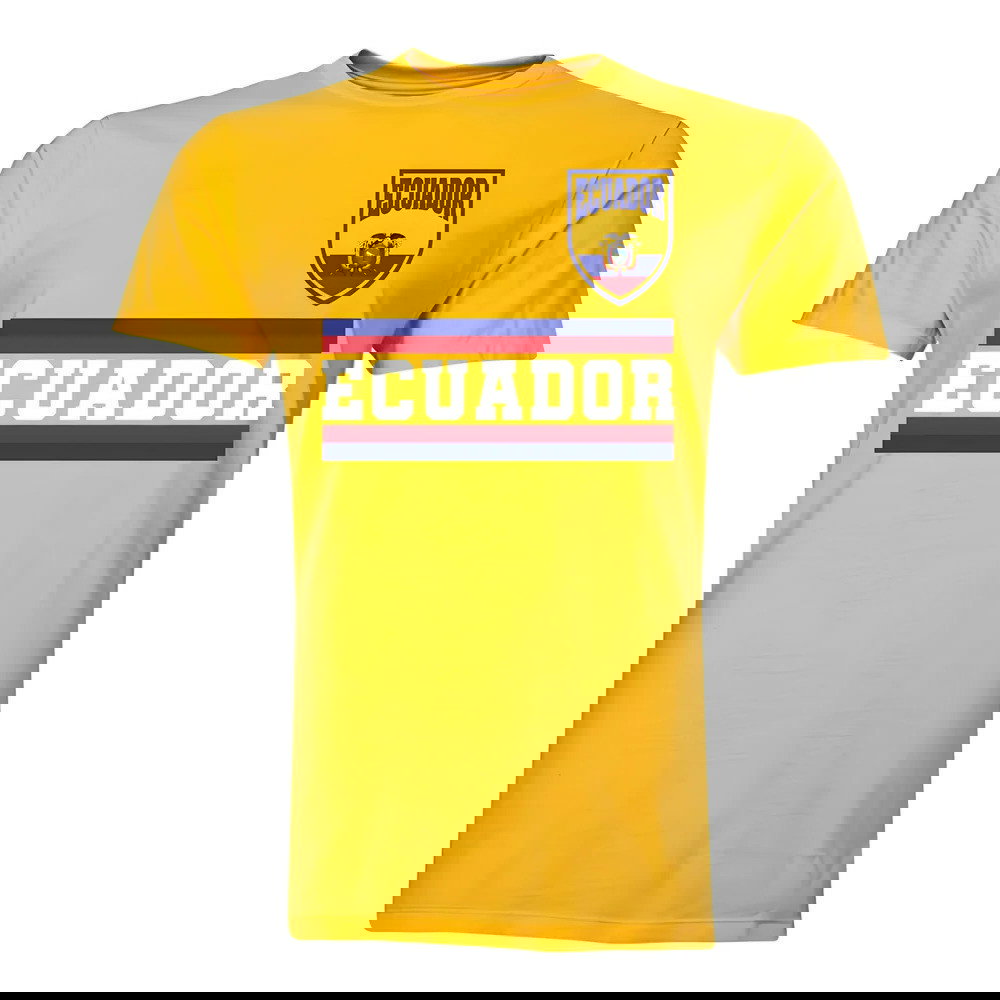 Ecuador Core Football Country T-Shirt (Yellow)