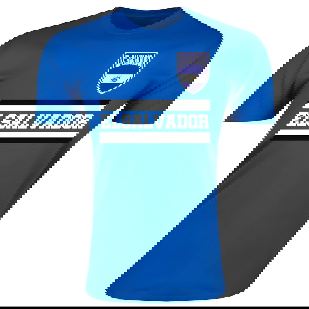 El Salvador Core Football Country T-Shirt (Blue)