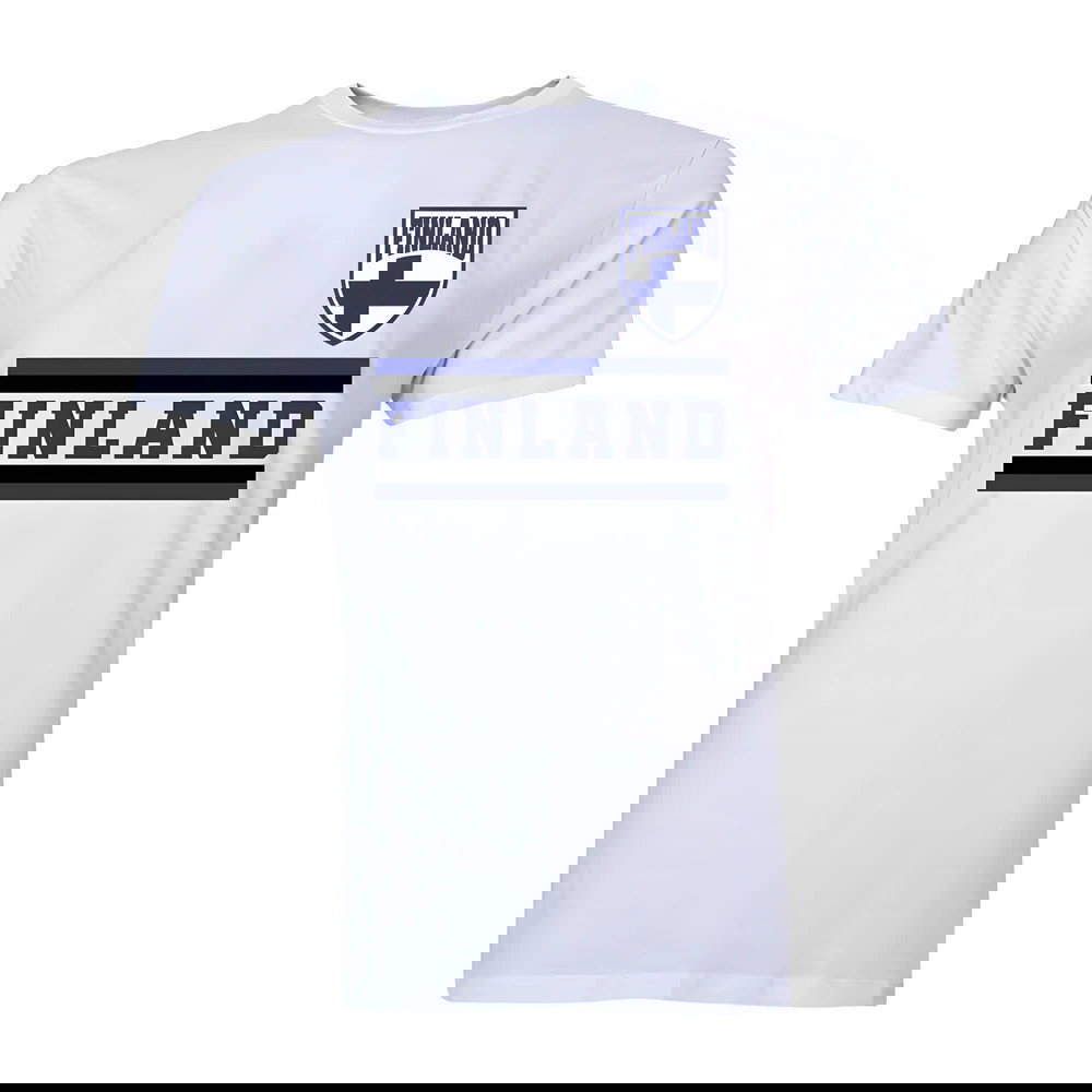 Finland Core Football Country T-Shirt (White)
