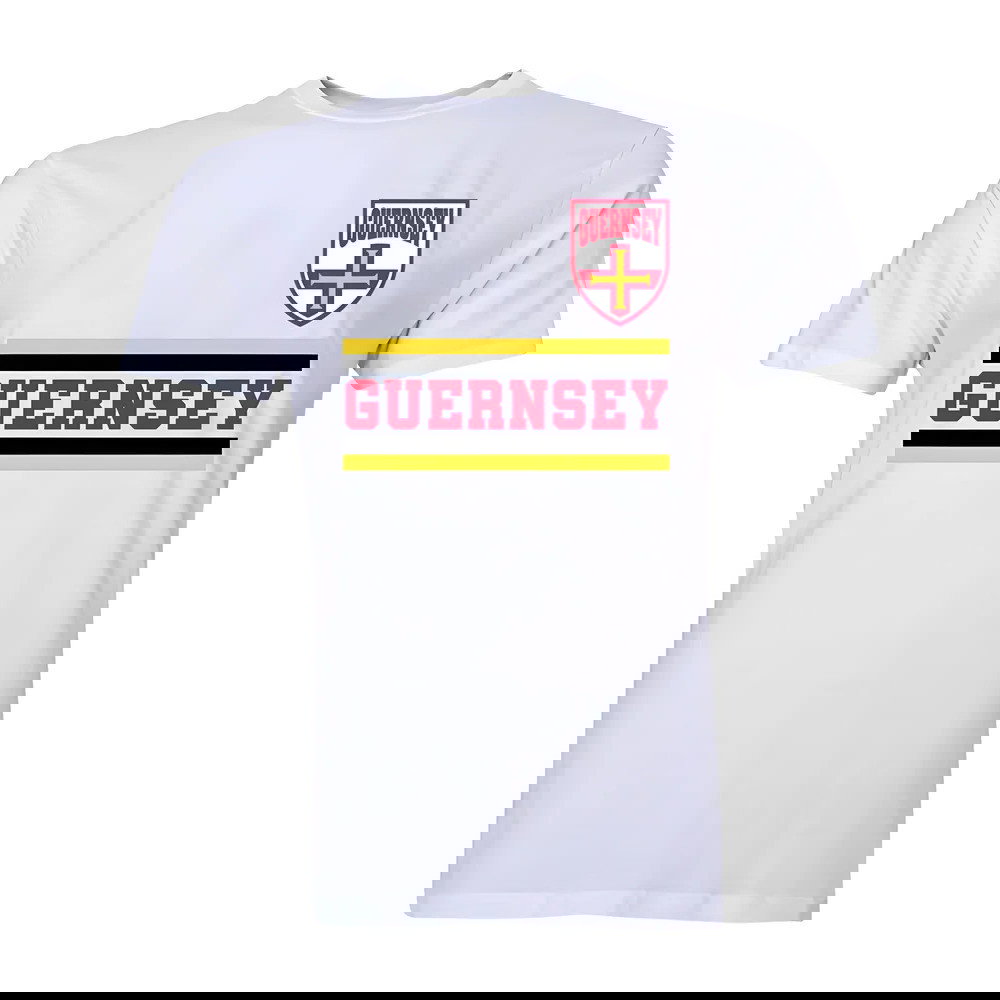 Guernsey Core Football Country T-Shirt (White)