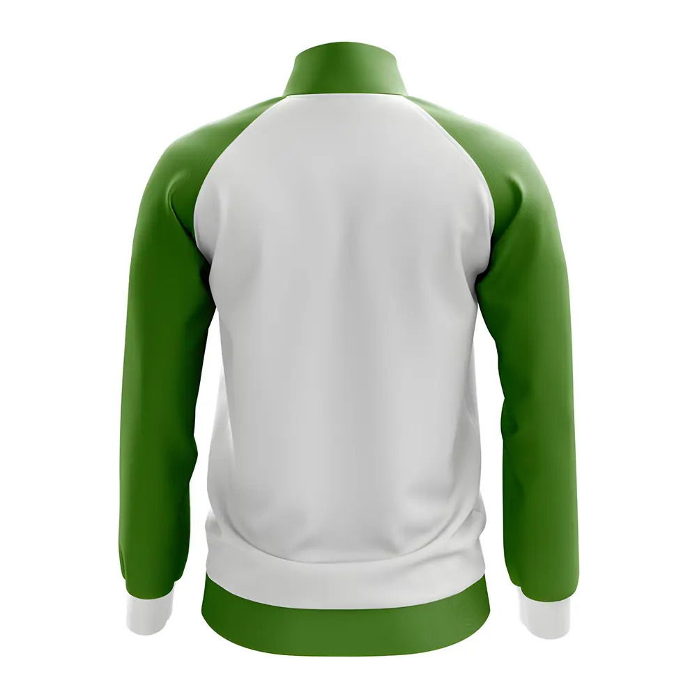 Equatorial Guinea Concept Football Track Jacket (White)