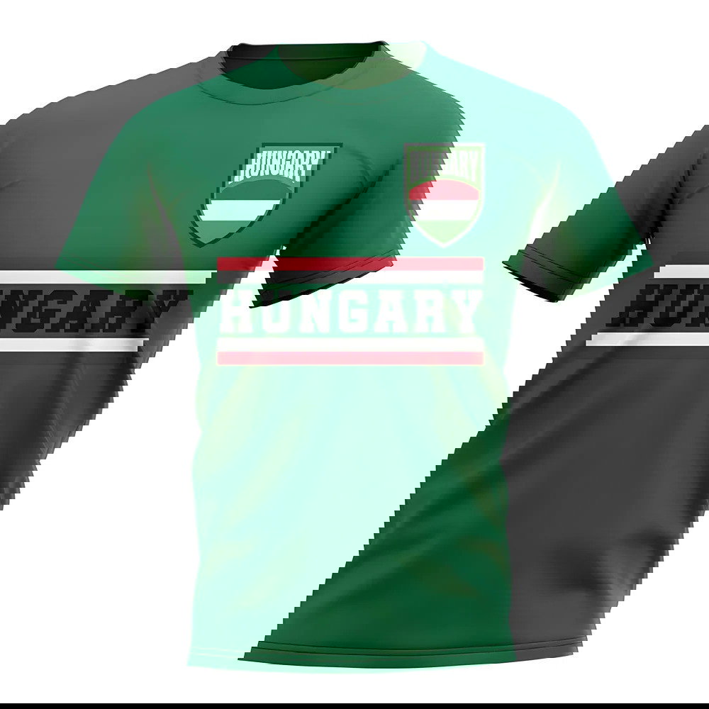 Hungary Core Football Country T-Shirt (Green)