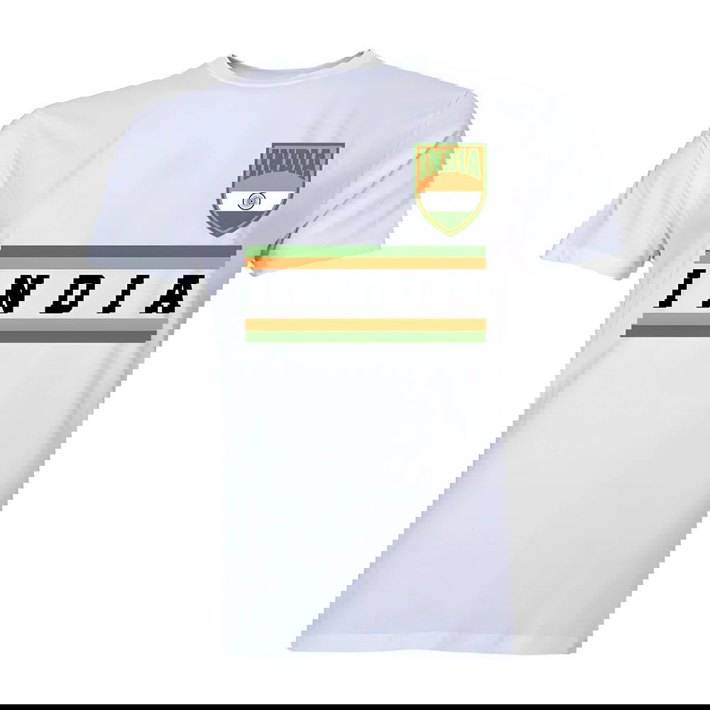 India Core Football Country T-Shirt (White)