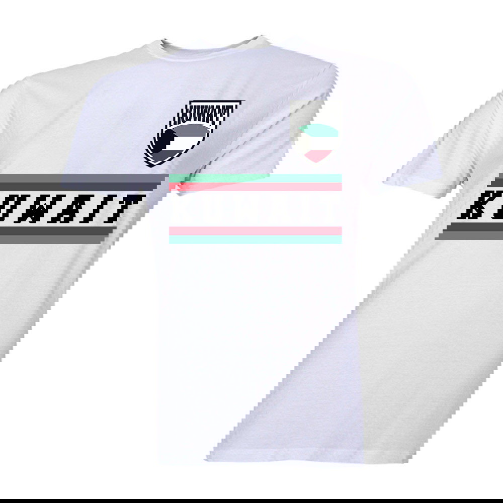 Kuwait Core Football Country T-Shirt (White)
