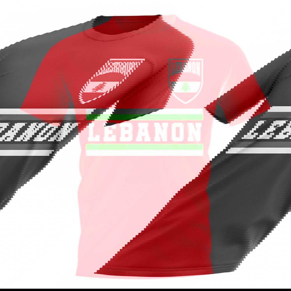 Lebanon Core Football Country T-Shirt (Red)