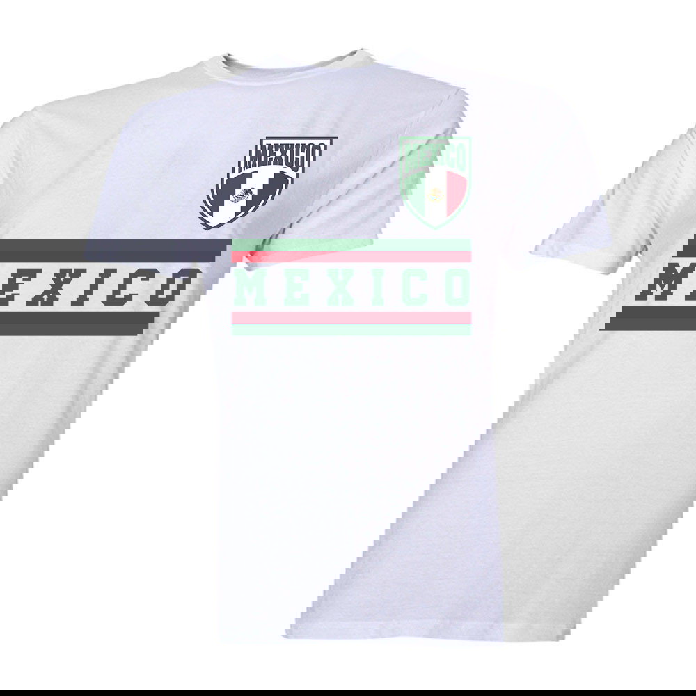 Mexico Core Football Country T-Shirt (White)