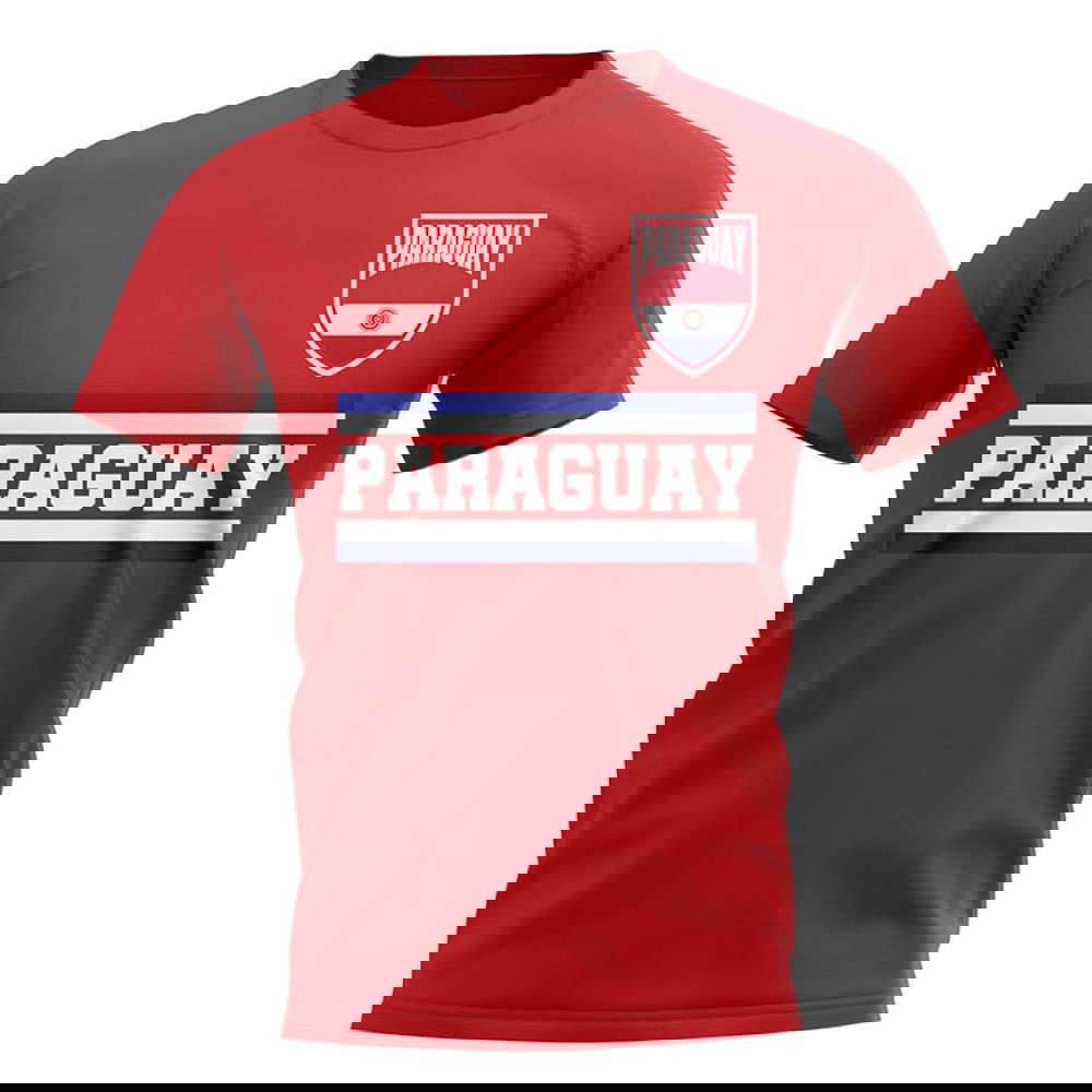 Paraguay Core Football Country T-Shirt (Red)