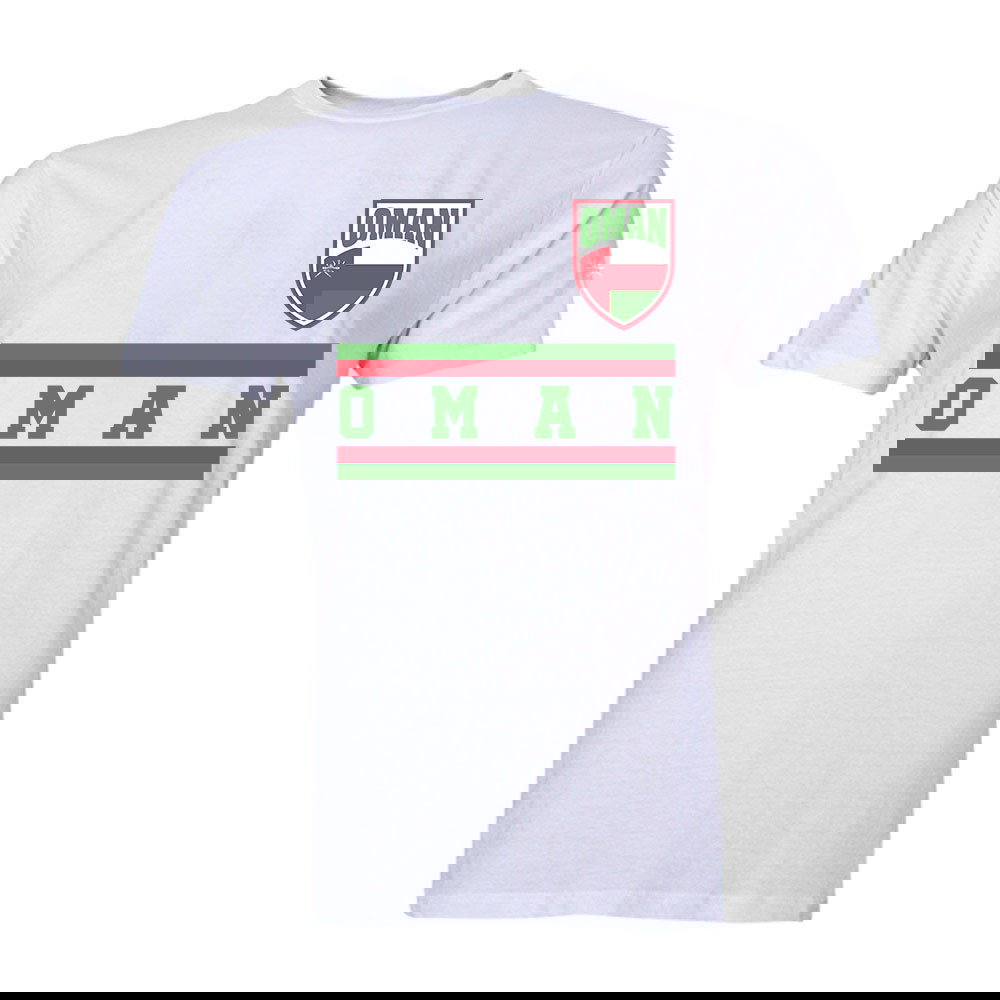 Oman Core Football Country T-Shirt (White)