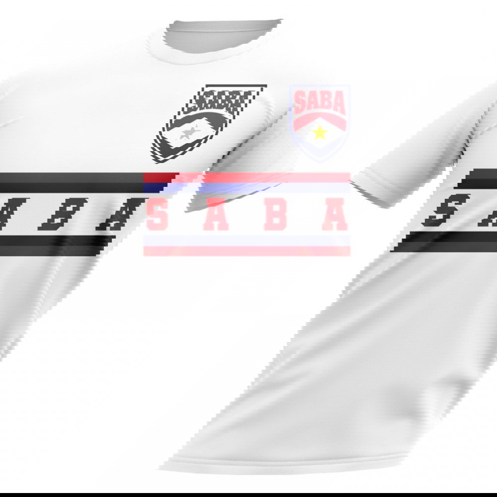 Saba Core Football Country T-Shirt (White)