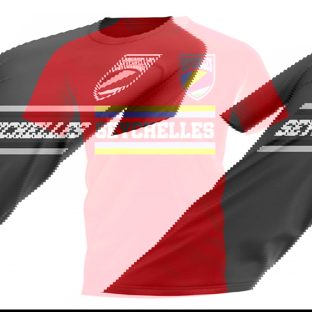 Seychelles Core Football Country T-Shirt (Red)