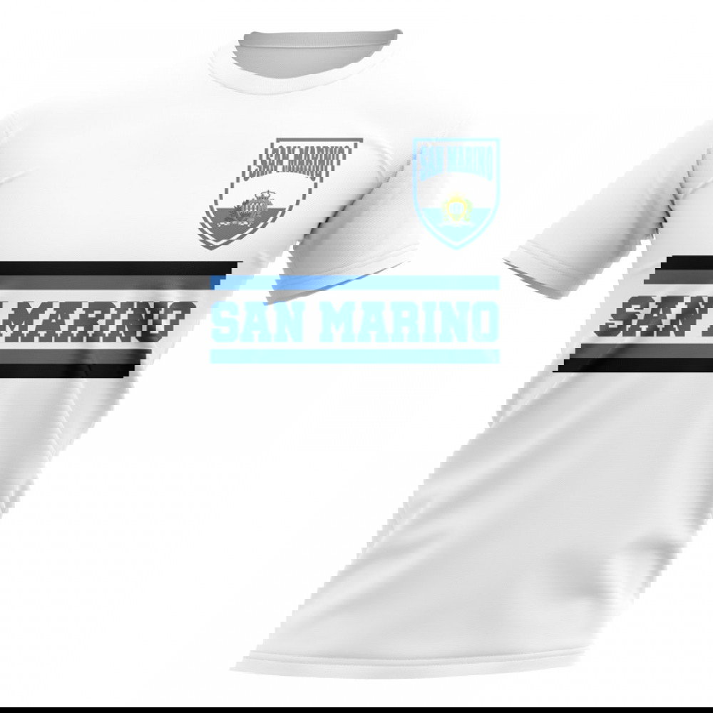 San Marino Core Football Country T-Shirt (White)
