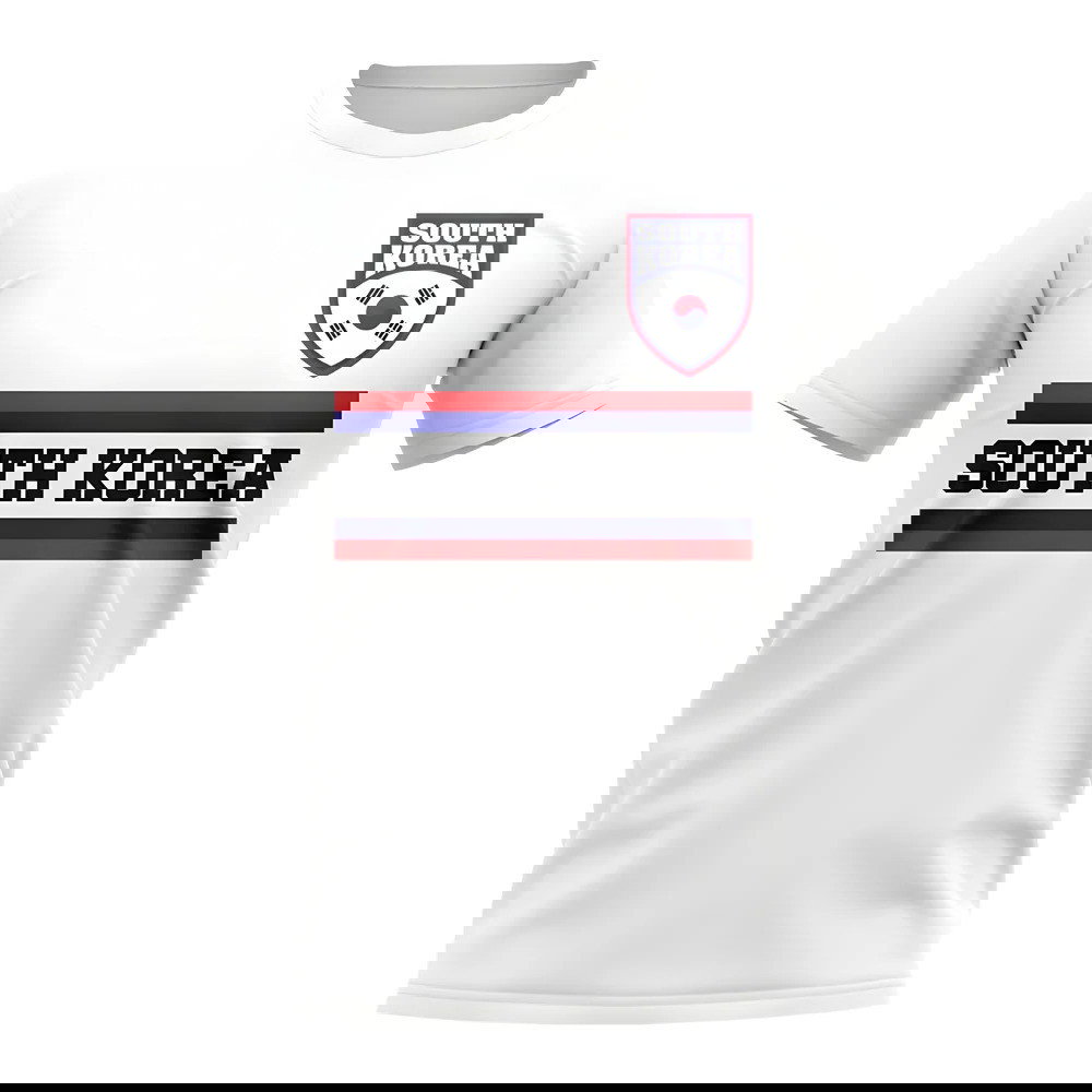 South Korea Core Football Country T-Shirt (White)