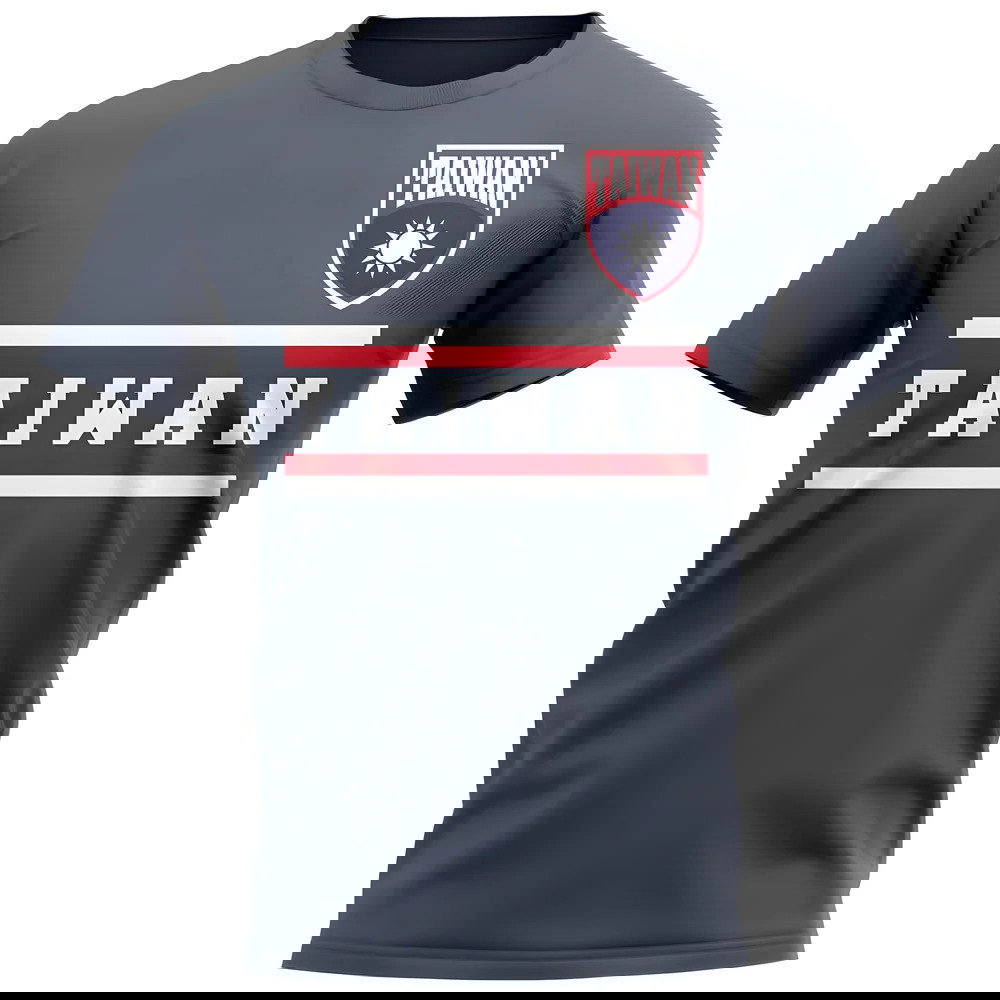 Taiwan Core Football Country T-Shirt (Navy)