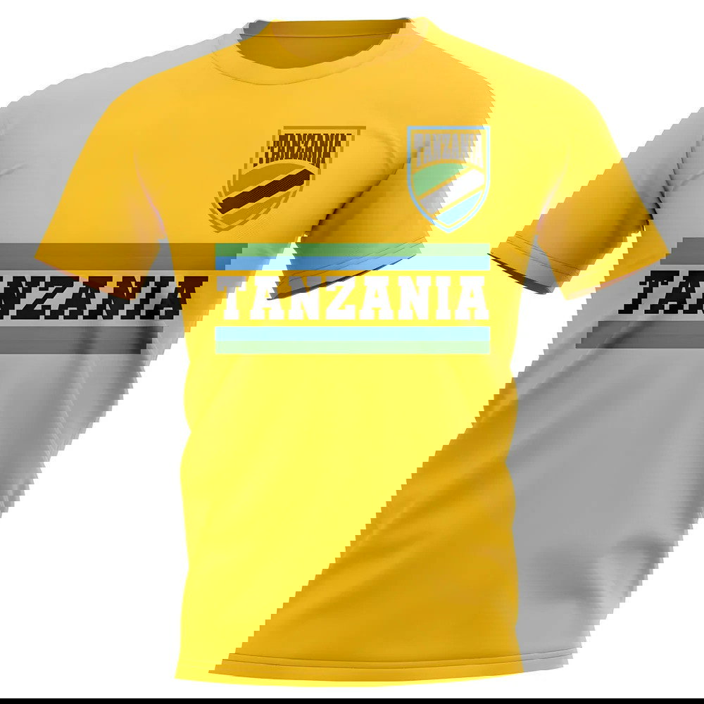 Tanzania Core Football Country T-Shirt (Yellow)
