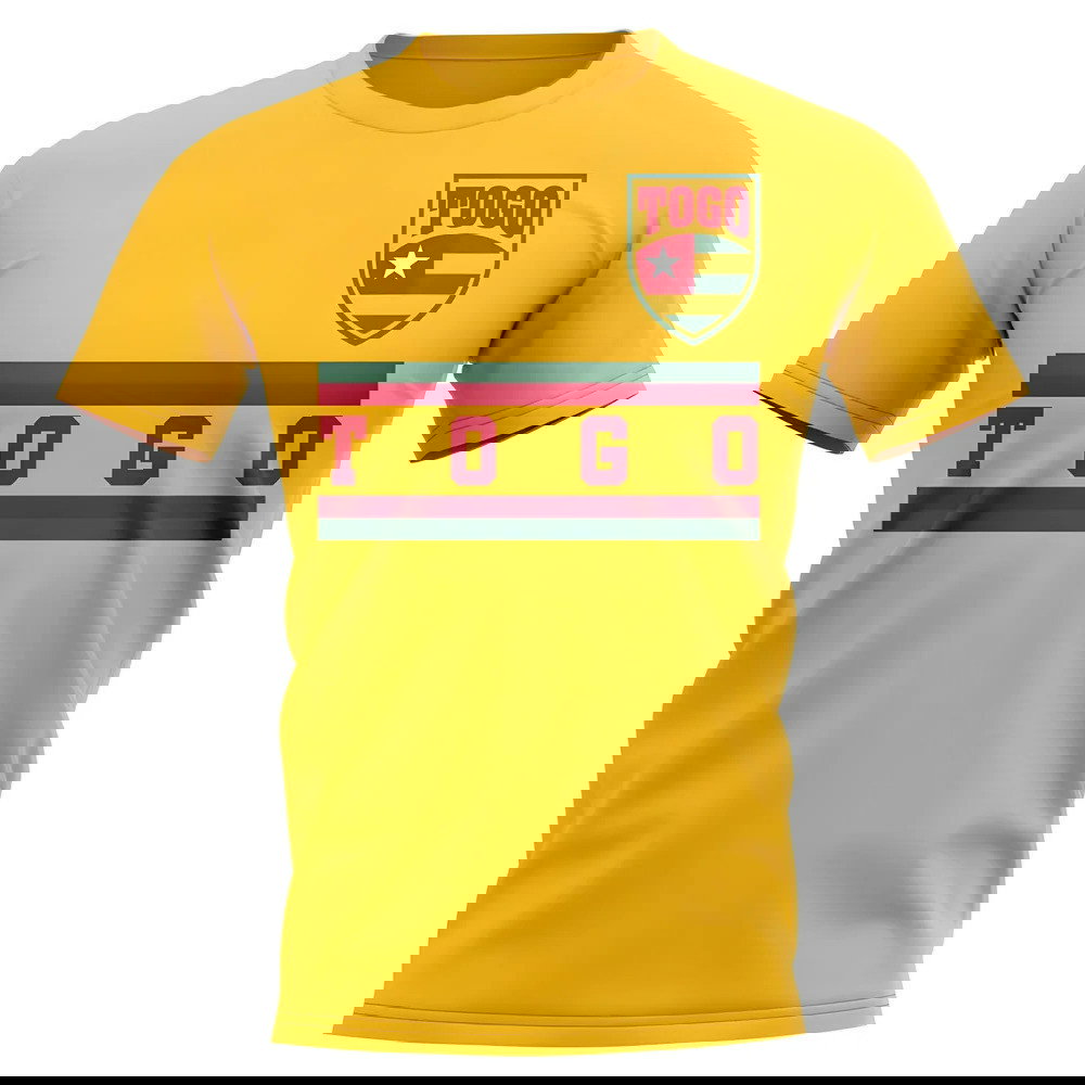 Togo Core Football Country T-Shirt (Yellow)
