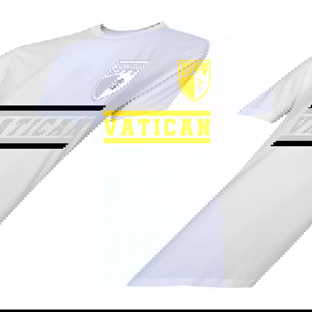 Vatican City Core Football Country T-Shirt (White)