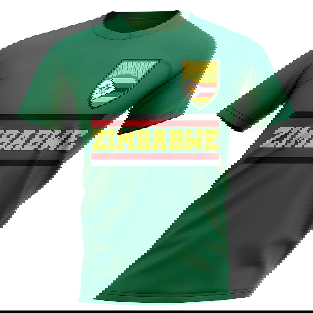 Zimbabwe Core Football Country T-Shirt (Green)