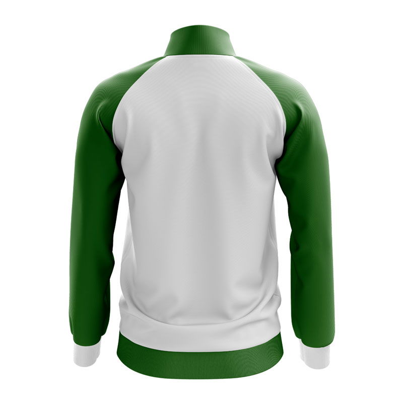 Khakassia Concept Football Track Jacket (White)